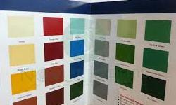 Color Shade Card Printing